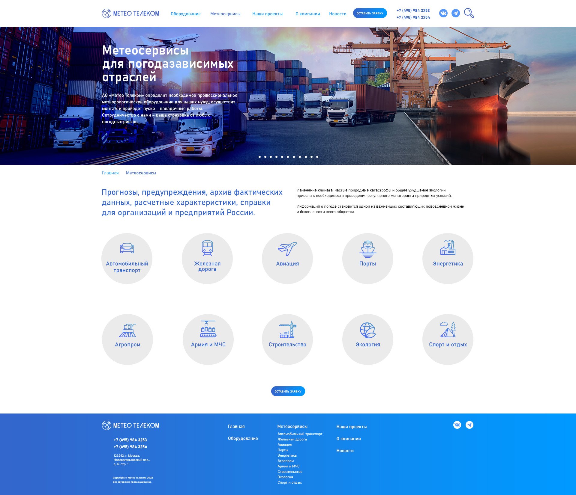 Метеосервисы